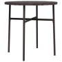 Brown synthetic rattan coffee table 45 cm by vidaXL, Garden tables - Ref: Foro24-317175, Price: 26,31 €, Discount: %