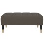 Dark gray velvet stool 78x56x32 cm by vidaXL, Ottomans - Ref: Foro24-337813, Price: 105,46 €, Discount: %