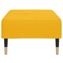 Reposapiés de terciopelo amarillo 78x56x32 cm de vidaXL, Otomanas - Ref: Foro24-337819, Precio: 93,84 €, Descuento: %