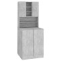 Mueble de lavadora gris hormigón de vidaXL, Accesorios para lavadoras y secadoras - Ref: Foro24-3082012, Precio: 151,02 €, De...