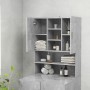 Mueble de lavadora gris hormigón de vidaXL, Accesorios para lavadoras y secadoras - Ref: Foro24-3082012, Precio: 151,02 €, De...