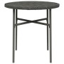 Gray synthetic rattan coffee table 45 cm by vidaXL, Garden tables - Ref: Foro24-317176, Price: 26,31 €, Discount: %