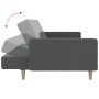 2 seater sofa bed light gray fabric by vidaXL, Sofas - Ref: Foro24-337286, Price: 196,99 €, Discount: %