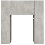 Entryway furniture 2 units plywood gray concrete by vidaXL, Lockers and storage cabinets - Ref: Foro24-3082039, Price: 167,99...