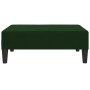 Dark green velvet stool 78x56x32 cm by vidaXL, Ottomans - Ref: Foro24-337689, Price: 93,22 €, Discount: %