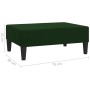 Dark green velvet stool 78x56x32 cm by vidaXL, Ottomans - Ref: Foro24-337689, Price: 93,22 €, Discount: %