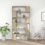 Sonoma oak color space divider shelf 100x24x188 cm by vidaXL, Bookcases and shelves - Ref: Foro24-3082074, Price: 127,99 €, D...