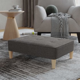 Dark gray fabric stool 78x56x32 cm by vidaXL, Ottomans - Ref: Foro24-337716, Price: 89,99 €, Discount: %