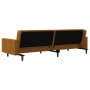 2-seater sofa bed with two brown velvet pillows by vidaXL, Sofas - Ref: Foro24-337636, Price: 216,81 €, Discount: %