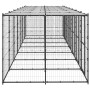 Outdoor steel kennel with roof 16.94 m² by vidaXL, Dog kennels and fences - Ref: Foro24-3082254, Price: 1,00 €, Discount: %