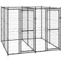 Steel outdoor kennel 4.84 m² by vidaXL, Dog kennels and fences - Ref: Foro24-3082260, Price: 326,07 €, Discount: %