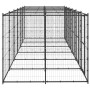 Steel outdoor kennel 14.52 m² by vidaXL, Dog kennels and fences - Ref: Foro24-3082264, Price: 872,99 €, Discount: %