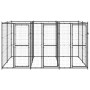 Steel outdoor kennel 7.26 m² by vidaXL, Dog kennels and fences - Ref: Foro24-3082261, Price: 447,99 €, Discount: %