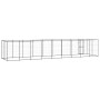 Outdoor steel kennel with roof 21.78 m² by vidaXL, Dog kennels and fences - Ref: Foro24-3082296, Price: 727,99 €, Discount: %