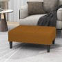 Brown velvet footstool 78x56x32 cm by vidaXL, Ottomans - Ref: Foro24-337766, Price: 53,72 €, Discount: %