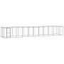 Steel outdoor kennel 26.62 m² by vidaXL, Dog kennels and fences - Ref: Foro24-3082302, Price: 892,56 €, Discount: %