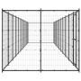 Steel outdoor kennel 26.62 m² by vidaXL, Dog kennels and fences - Ref: Foro24-3082302, Price: 892,56 €, Discount: %