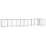 Steel outdoor kennel 26.62 m² by vidaXL, Dog kennels and fences - Ref: Foro24-3082302, Price: 892,56 €, Discount: %