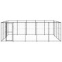 Steel outdoor kennel 24.2 m² by vidaXL, Dog kennels and fences - Ref: Foro24-3082314, Price: 587,99 €, Discount: %