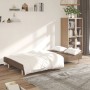 2-seater sofa bed in brown fabric by vidaXL, Sofas - Ref: Foro24-337278, Price: 165,96 €, Discount: %