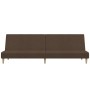 2-seater sofa bed in brown fabric by vidaXL, Sofas - Ref: Foro24-337278, Price: 165,96 €, Discount: %