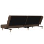 2-seater sofa bed in brown fabric by vidaXL, Sofas - Ref: Foro24-337278, Price: 165,96 €, Discount: %