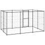 Steel outdoor kennel 7.26 m² by vidaXL, Dog kennels and fences - Ref: Foro24-3082298, Price: 325,94 €, Discount: %