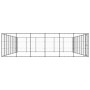 Steel outdoor kennel 65.34 m² by vidaXL, Dog kennels and fences - Ref: Foro24-3082326, Price: 1,00 €, Discount: %