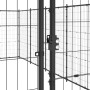 Steel outdoor kennel 65.34 m² by vidaXL, Dog kennels and fences - Ref: Foro24-3082326, Price: 1,00 €, Discount: %