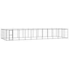 Outdoor steel dog kennel 53.24 m² by vidaXL, Dog kennels and fences - Ref: Foro24-3082317, Price: 1,00 €, Discount: %