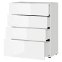 Germania Chest of drawers with 4 drawers GW-Oakland white by Germania, Drawers - Ref: Foro24-440227, Price: 408,69 €, Discoun...