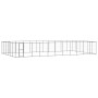 Steel outdoor kennel 79.86 m² by vidaXL, Dog kennels and fences - Ref: Foro24-3082327, Price: 1,00 €, Discount: %