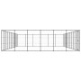 Steel outdoor kennel 79.86 m² by vidaXL, Dog kennels and fences - Ref: Foro24-3082327, Price: 1,00 €, Discount: %