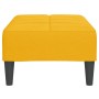 Reposapiés de terciopelo amarillo 78x56x32 cm de vidaXL, Otomanas - Ref: Foro24-337796, Precio: 69,99 €, Descuento: %