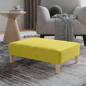 Green fabric footstool 78x56x32 cm by vidaXL, Ottomans - Ref: Foro24-337806, Price: 76,44 €, Discount: %