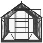 Anthracite gray aluminum glass greenhouse 155x298x191 cm by vidaXL, Greenhouses - Ref: Foro24-3082335, Price: 999,57 €, Disco...