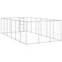 Galvanized steel outdoor kennel 21.78 m² by vidaXL, Dog kennels and fences - Ref: Foro24-3082328, Price: 565,54 €, Discount: %