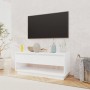 White plywood TV cabinet 102x41x44 cm by vidaXL, TV Furniture - Ref: Foro24-809485, Price: 59,67 €, Discount: %