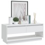 White plywood TV cabinet 102x41x44 cm by vidaXL, TV Furniture - Ref: Foro24-809485, Price: 59,67 €, Discount: %