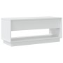 White plywood TV cabinet 102x41x44 cm by vidaXL, TV Furniture - Ref: Foro24-809485, Price: 59,67 €, Discount: %