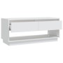 White plywood TV cabinet 102x41x44 cm by vidaXL, TV Furniture - Ref: Foro24-809485, Price: 59,67 €, Discount: %