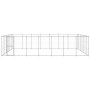 Galvanized steel outdoor kennel 50.82 m² by vidaXL, Dog kennels and fences - Ref: Foro24-3082330, Price: 975,54 €, Discount: %