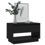 Black plywood TV cabinet 70x41x44 cm by vidaXL, TV Furniture - Ref: Foro24-809495, Price: 44,99 €, Discount: %