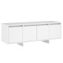 Weißer TV-Schrank aus Sperrholz, 120 x 30 x 40,5 cm von vidaXL, TV-Möbel - Ref: Foro24-809575, Preis: 79,71 €, Rabatt: %