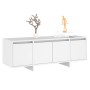 Weißer TV-Schrank aus Sperrholz, 120 x 30 x 40,5 cm von vidaXL, TV-Möbel - Ref: Foro24-809575, Preis: 79,71 €, Rabatt: %