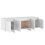 Mueble para TV madera contrachapada blanco 120x30x40,5 cm de vidaXL, Muebles TV - Ref: Foro24-809575, Precio: 82,39 €, Descue...