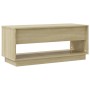 Sonoma oak plywood TV cabinet 102x41x44 cm by vidaXL, TV Furniture - Ref: Foro24-809488, Price: 65,24 €, Discount: %