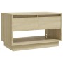 Sonoma oak plywood TV cabinet 70x41x44 cm by vidaXL, TV Furniture - Ref: Foro24-809497, Price: 48,35 €, Discount: %