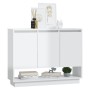 Glossy white plywood sideboard 97x31x75 cm by vidaXL, Sideboards - Ref: Foro24-809536, Price: 90,69 €, Discount: %