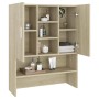 Mueble de lavadora roble Sonoma de vidaXL, Accesorios para lavadoras y secadoras - Ref: Foro24-3082011, Precio: 196,23 €, Des...